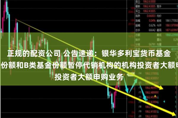 正规的配资公司 公告速递：银华多利宝货币基金A类基金份额和B类基金份额暂停代销机构的机构投资者大额申购业务