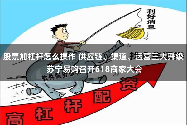 股票加杠杆怎么操作 供应链、渠道、运营三大升级 苏宁易购召开618商家大会