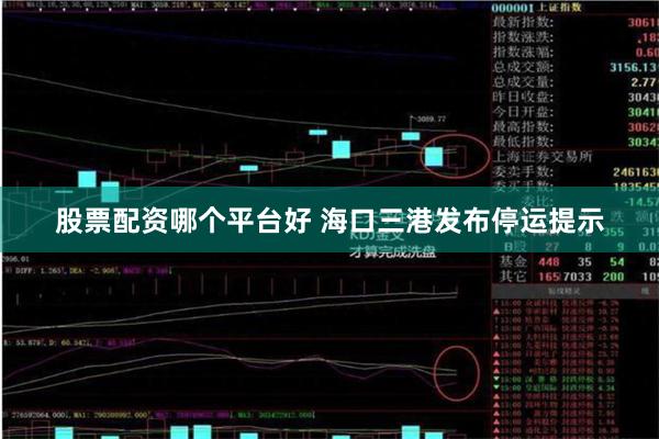 股票配资哪个平台好 海口三港发布停运提示