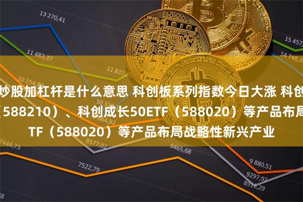 炒股加杠杆是什么意思 科创板系列指数今日大涨 科创100ETF易方达（588210）、科创成长50ETF（588020）等产品布局战略性新兴产业